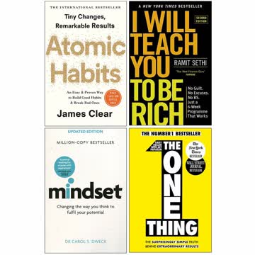 Atomic Habits / I Will Teach You To Be Rich / Mindset / The One Thing Summary