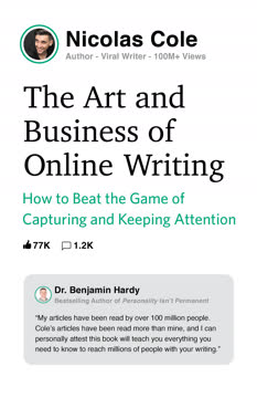The Art and Business of Online Writing Summary
